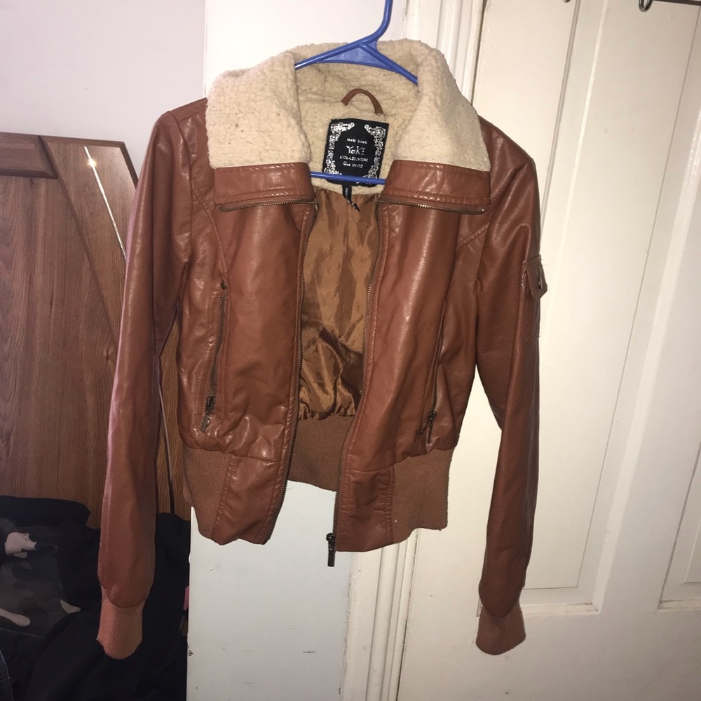 Leather jacket